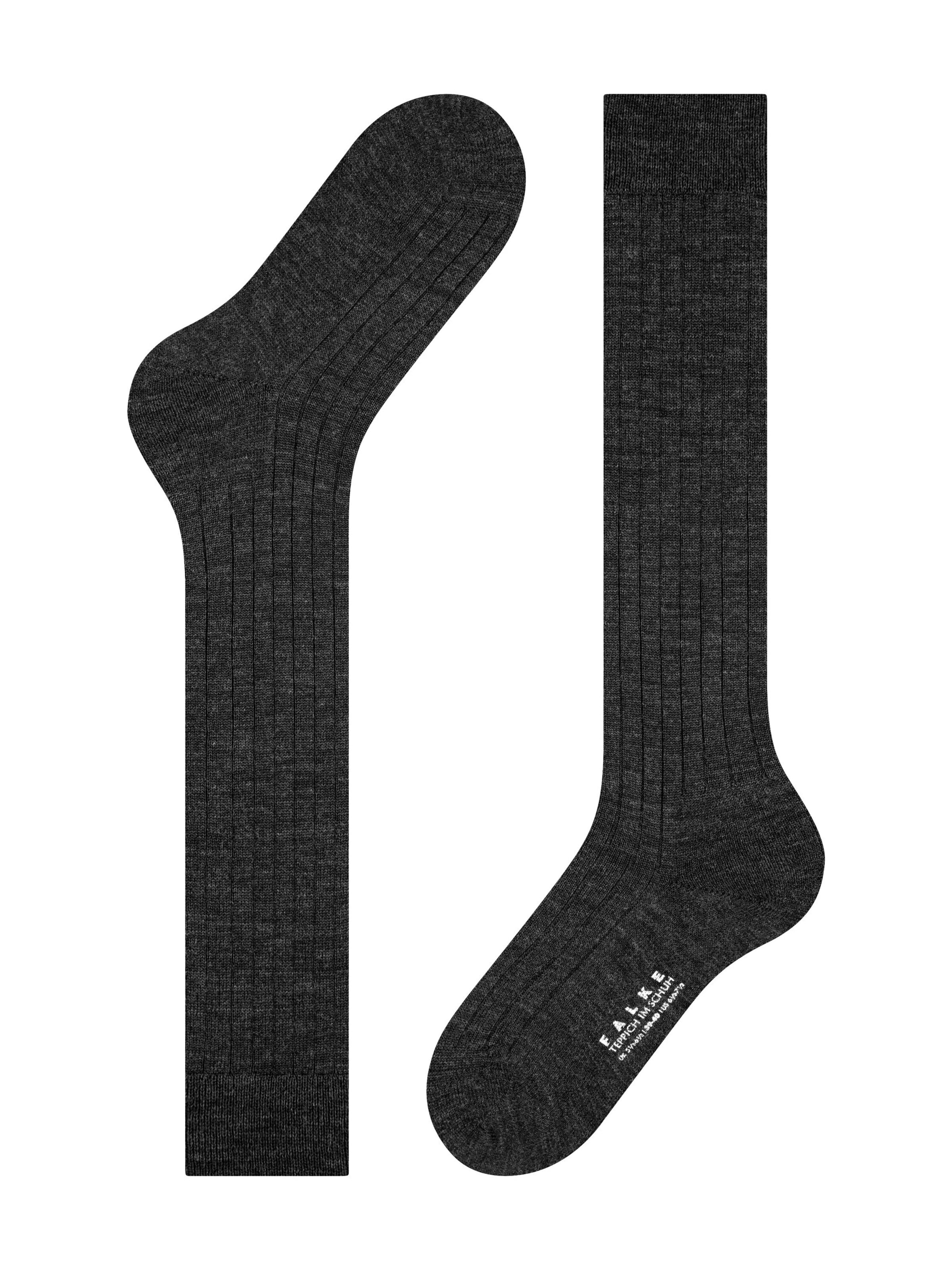 FALKE Knee High Socks 'Teppich im Schuh' in Grey