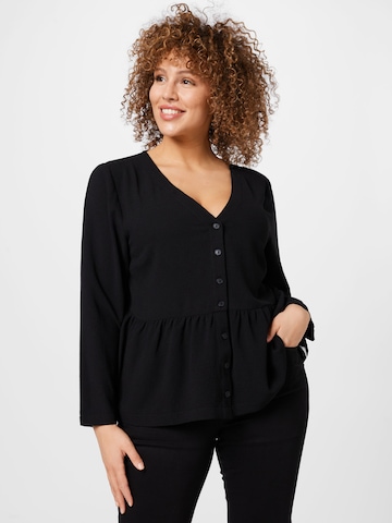 ABOUT YOU Curvy Blus 'Jayla' i svart: framsida