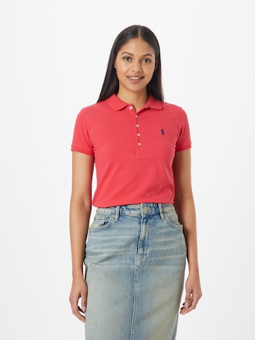 Polo Ralph Lauren Μπλουζάκι 'JULIE' σε κόκκινο: μπροστά