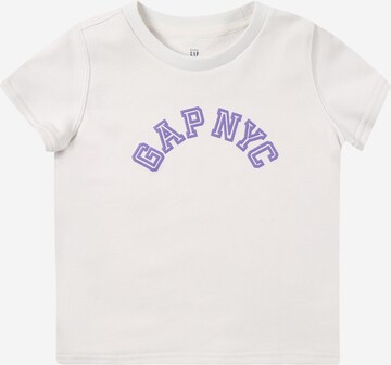 T-Shirt GAP en blanc : devant