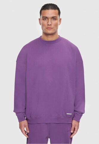 Dropsize Sweatshirt in Purple: front