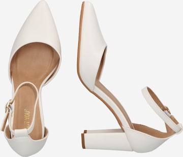 ABOUT YOU Официални дамски обувки 'Mylie' в бяло