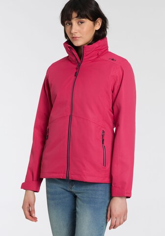 CMP Outdoor Jacket in Pink: front