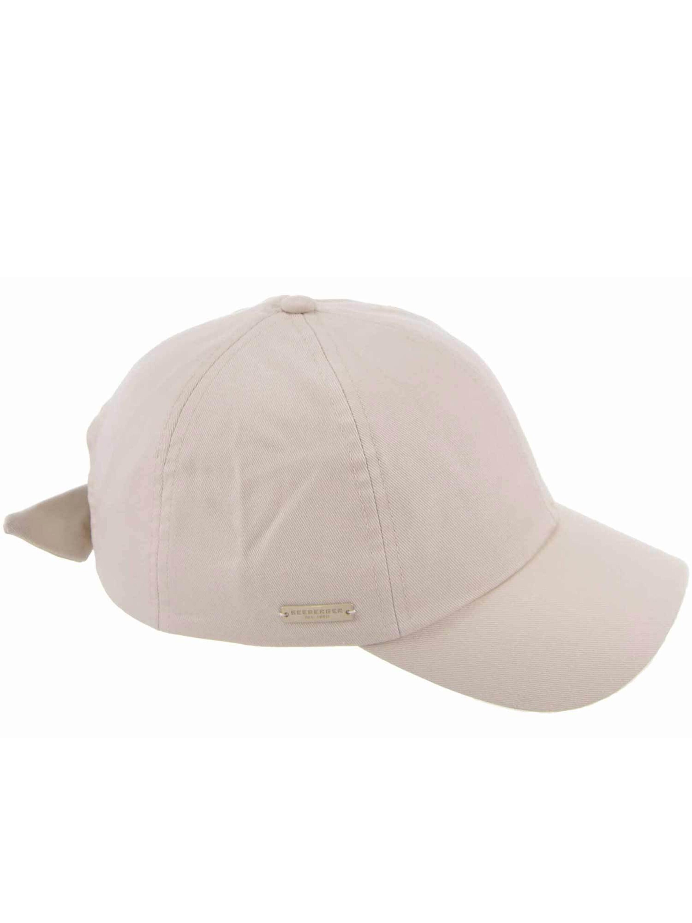 Seeberger Cap 'Cap' in Beige: front