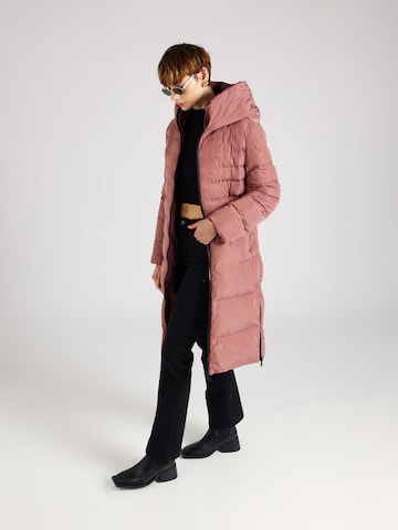 RINO & PELLE Χειμερινό παλτό σε ροζ