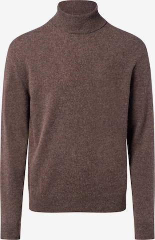 Pull-over Andrew James en marron : devant