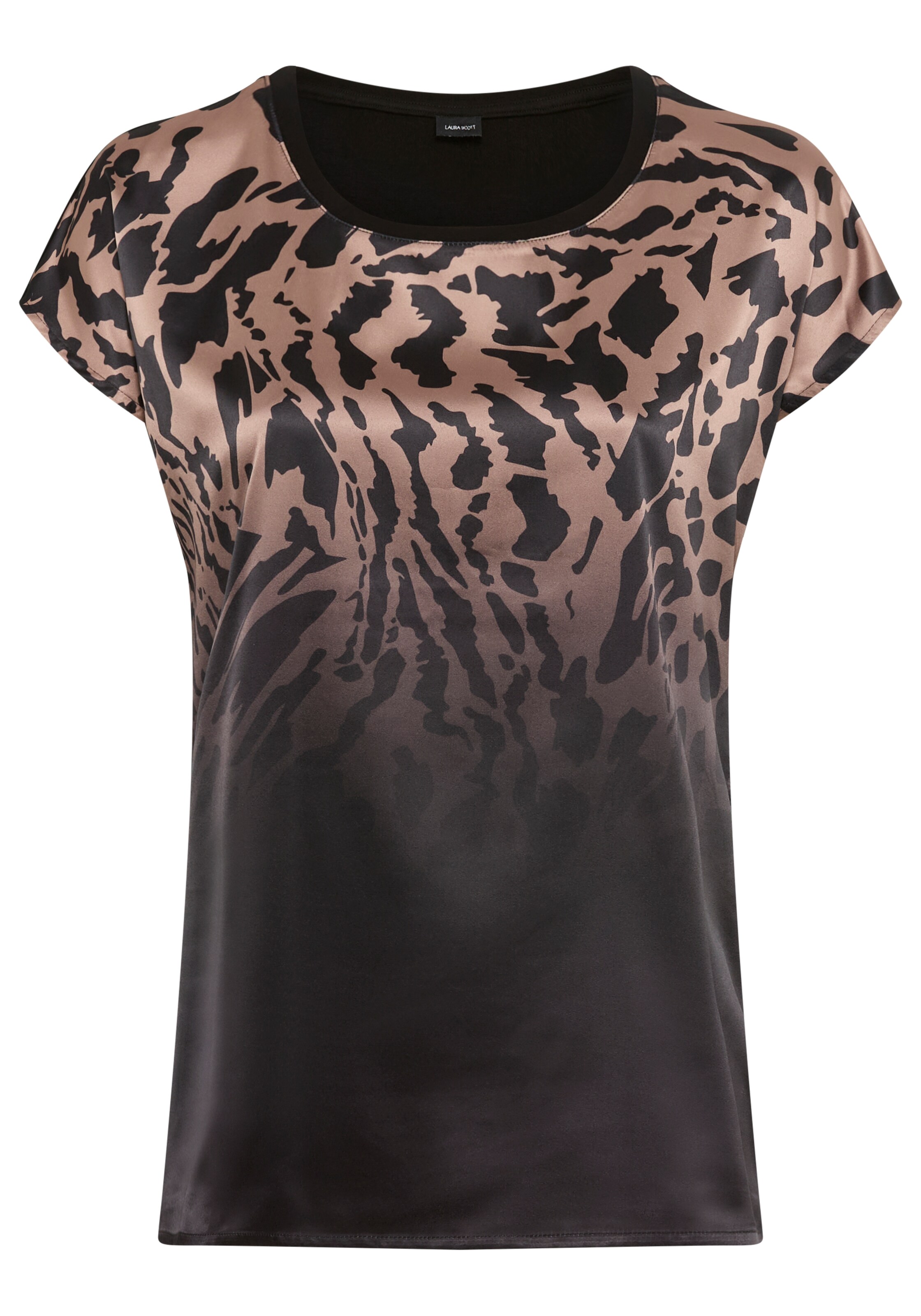 LAURA SCOTT Blouse in Black: front