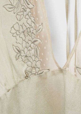 MANGO Bluse 'Sage' i beige