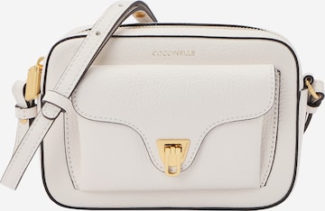 Coccinelle Skuldertaske 'BEAT' i hvid: forside