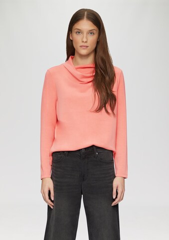 Sweat-shirt s.Oliver en rose : devant