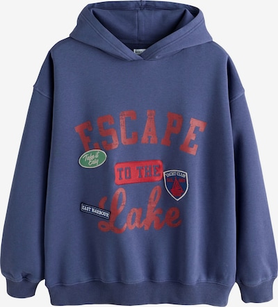 Megztinis be užsegimo iš Next, spalva – nakties mėlyna / nefrito spalva / tamsiai raudona / balta, Prekių apžvalga