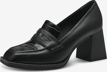 TAMARIS حذاء بكعب عالٍ بلون أسود: الأمام