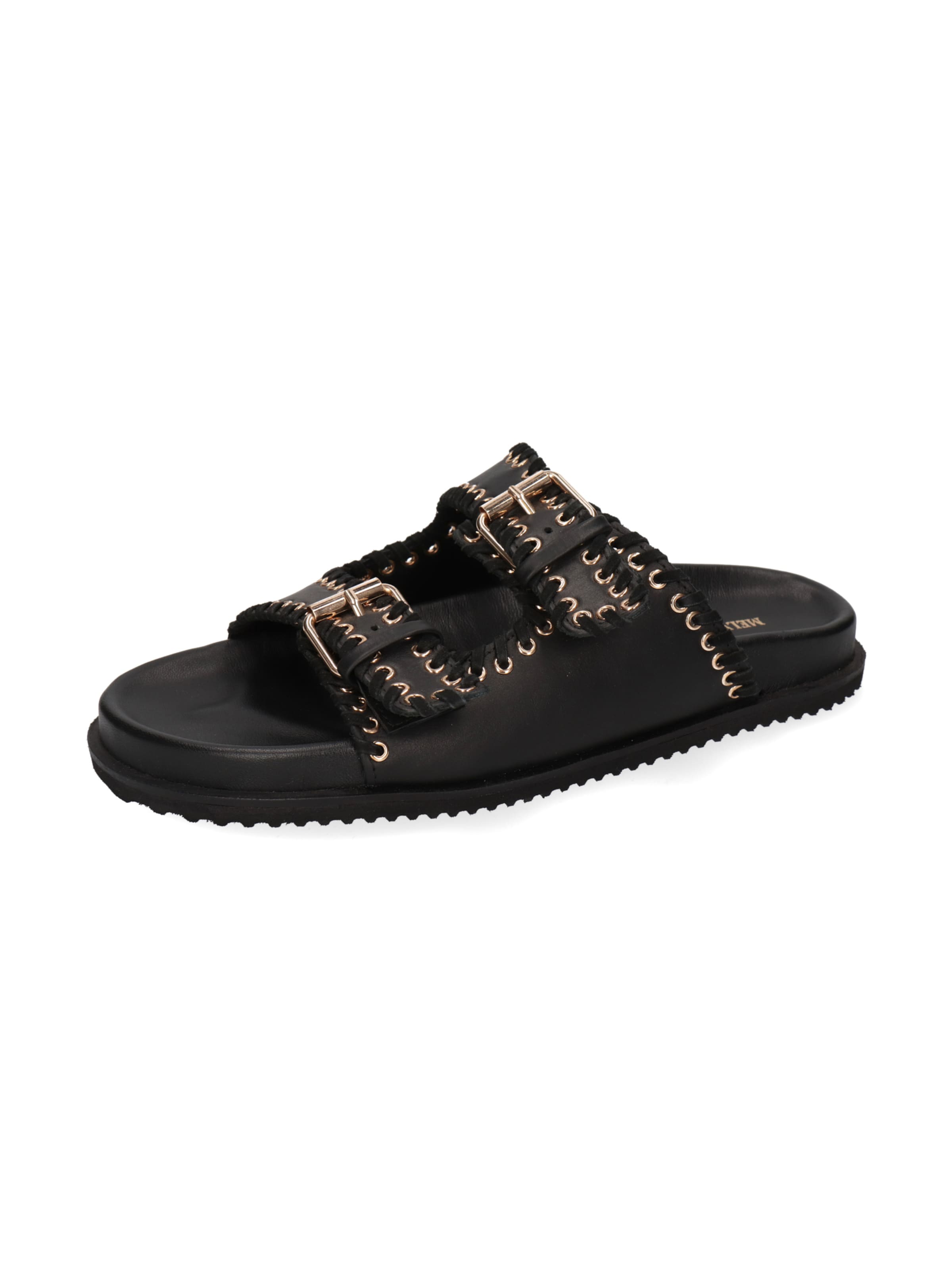MELVIN & HAMILTON Mules 'Eve 1' in Black: front