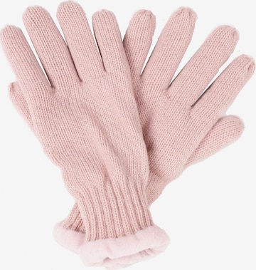 SAMAYA Full Finger Gloves 'NOS' in Pink: front