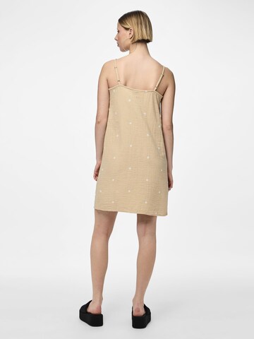 PIECES Kleid 'PCMaya' in Beige