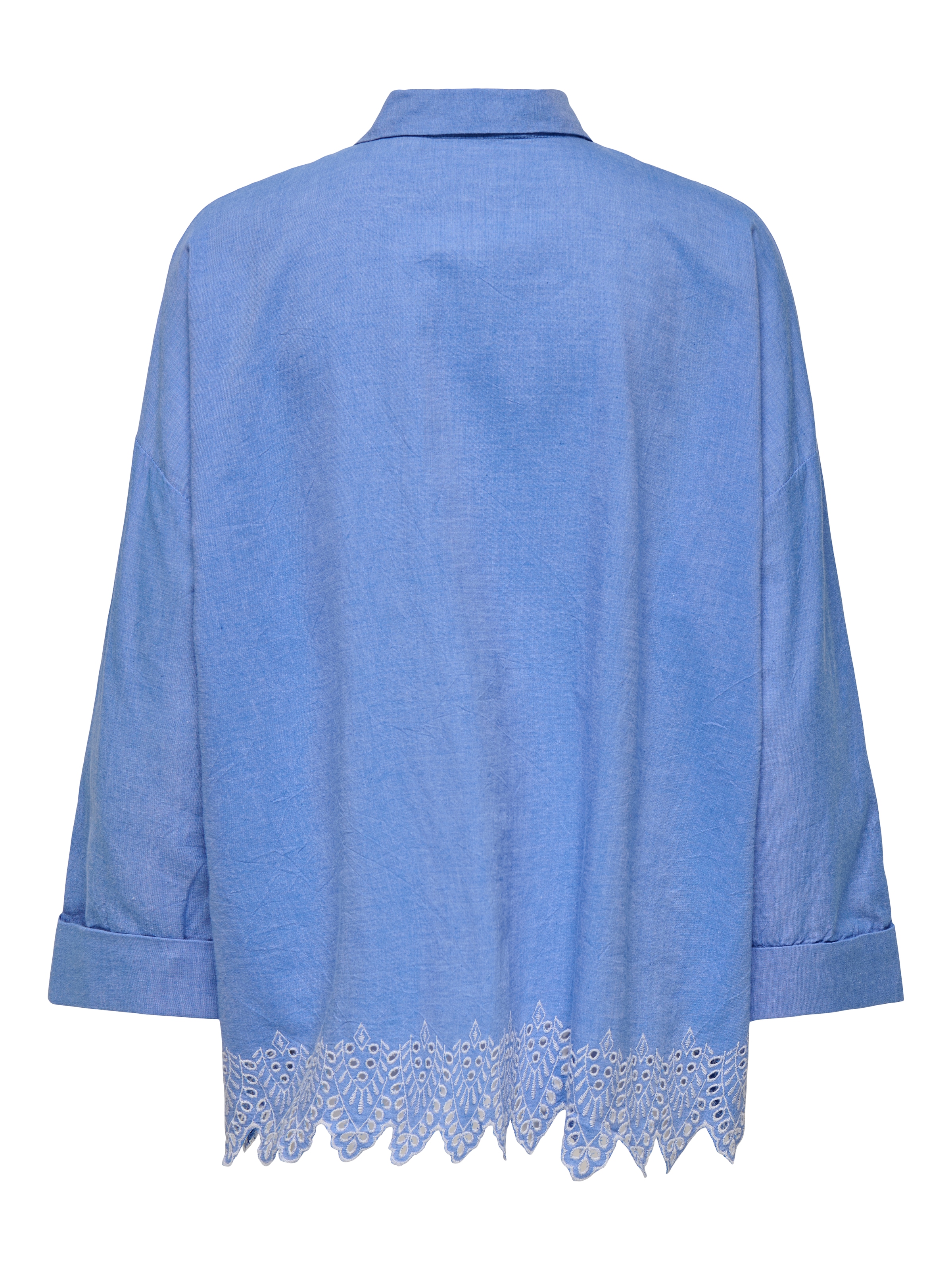 ONLY Bluse 'ONLGRACES TULUM' i blå