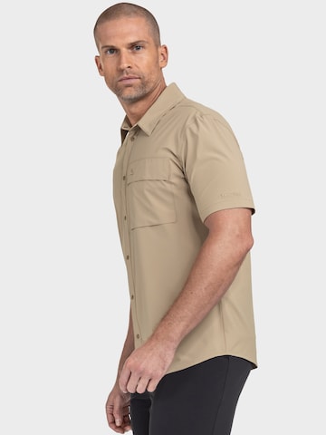 Coupe regular Chemise fonctionnelle 'Dooser' Schöffel en beige