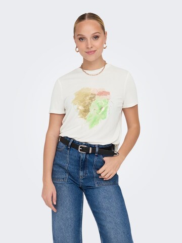 ONLY - Camiseta 'ONLFREE' en blanco: frente
