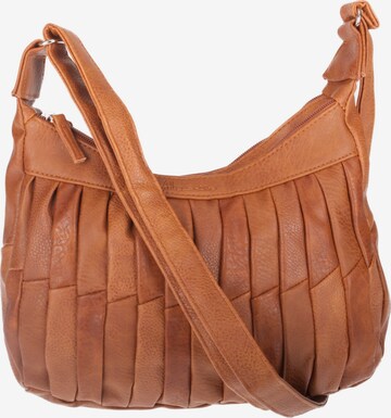 Alessandro Crossbody Bag in Brown: front
