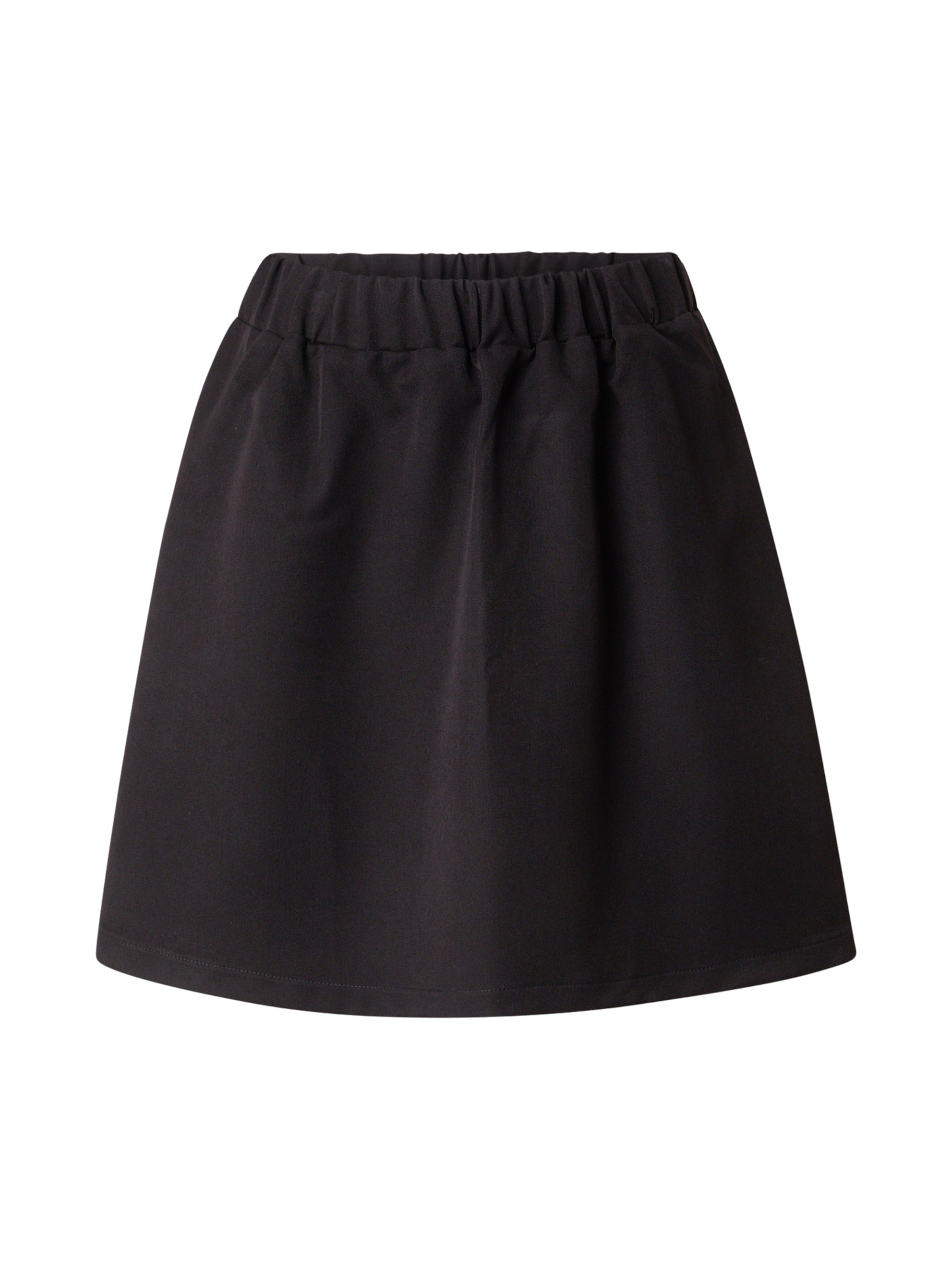 juoda PIECES Sijonas 'PCKamil': priekis