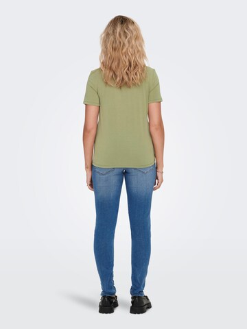 T-shirt 'Free' ONLY en vert