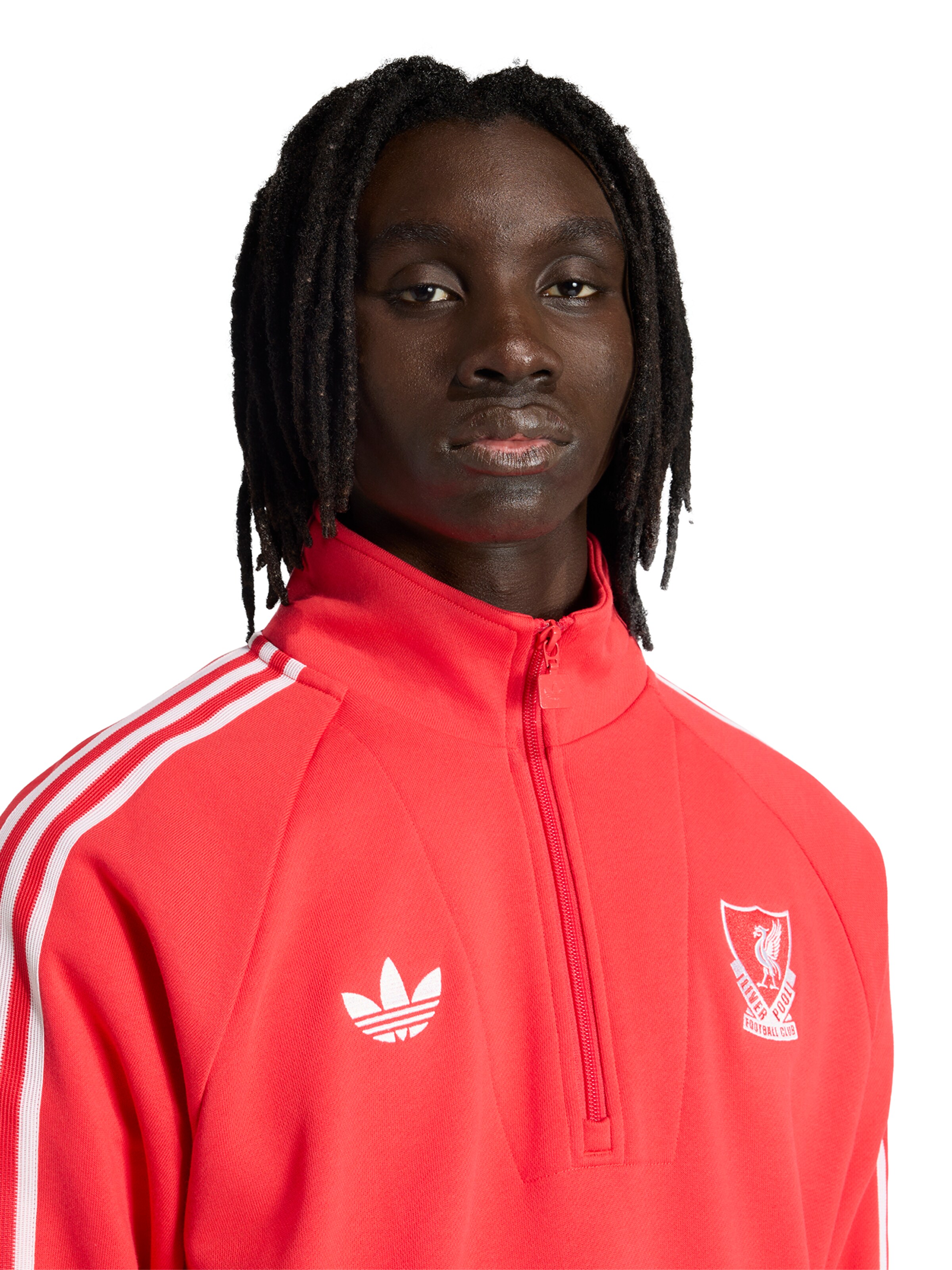 raudona ADIDAS PERFORMANCE Sportinio tipo megztinis 'LFC'