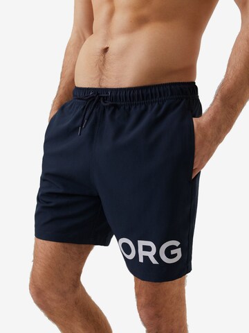 BJÖRN BORG Zwemshorts in Blauw: voorkant