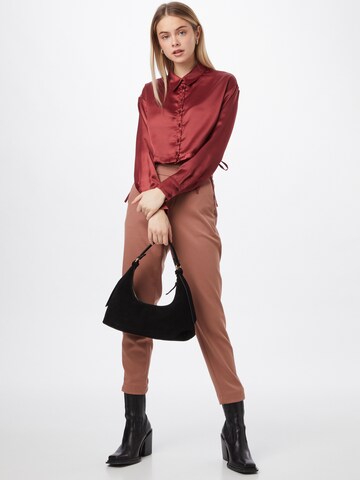 Camicia da donna di NU-IN in rosso