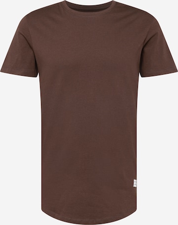 JACK & JONES Shirt in Bruin: voorkant