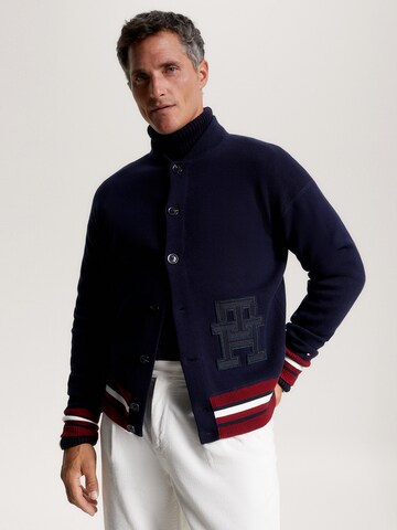 TOMMY HILFIGER Strickjacke in Blau: Vorderseite