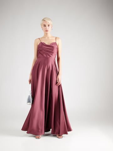 Laona Evening Dress in Purple