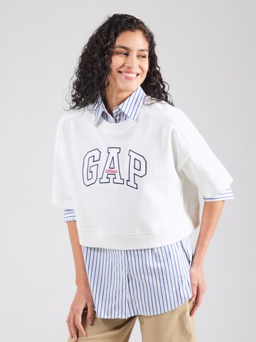 GAP Свитшот в Белый: спереди