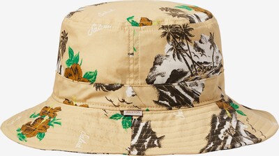 Brixton Hat 'PETRA' i sand / grøn / sort / hvid, Produktvisning