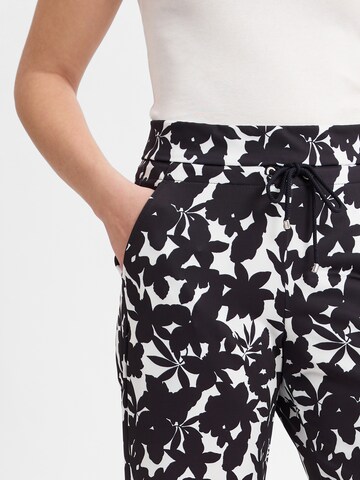 MAC Wide leg Broek in Zwart