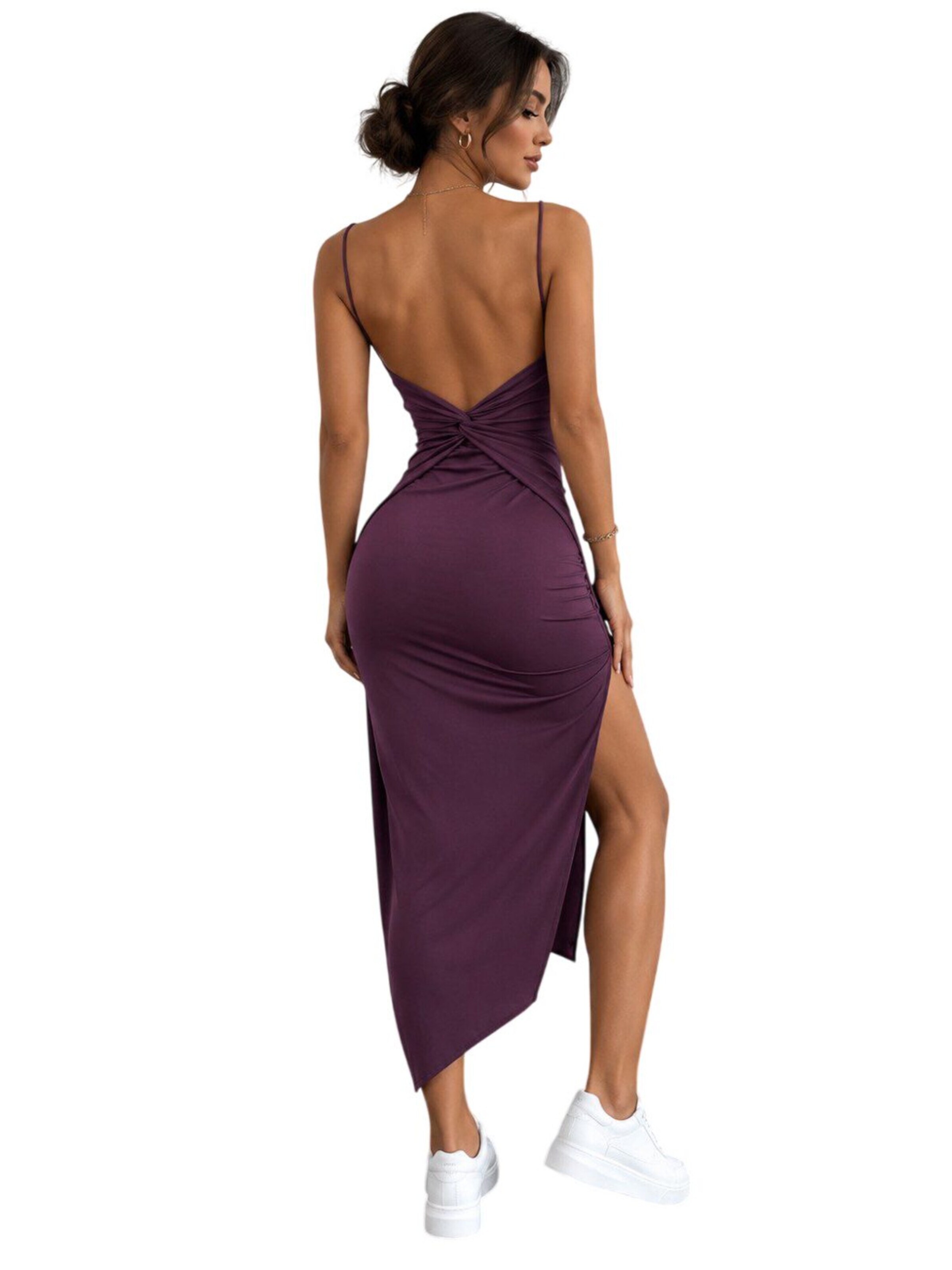 Ocoza Dress in Purple