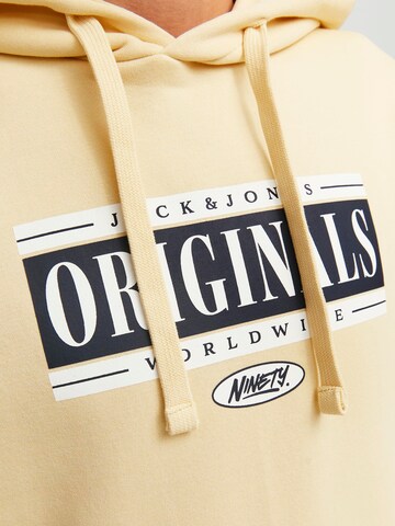 JACK & JONES Sweatshirt 'Cobin' in Yellow