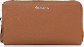 TAMARIS Wallet 'Amanda' in Brown: front