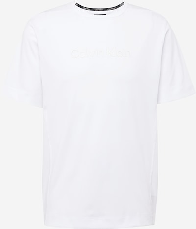 Calvin Klein Sport Camiseta funcional en blanco, Vista del producto