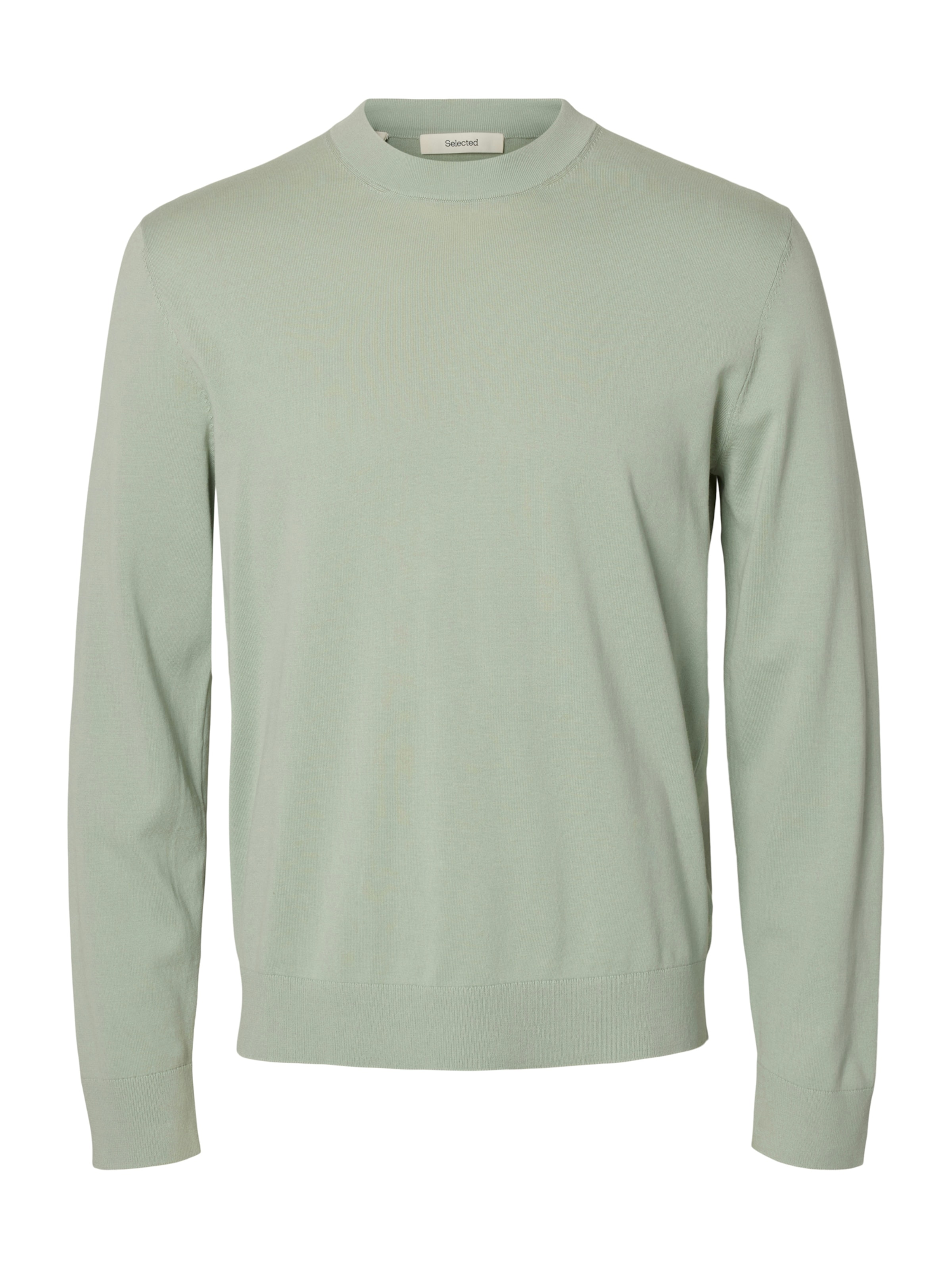 Pulover 'SLHTorino' de la SELECTED pe verde: față