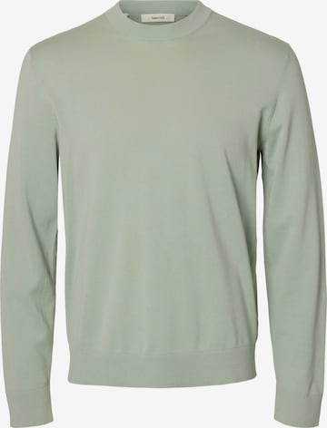 SELECTED Sweater 'SLHTORINO' in Green: front