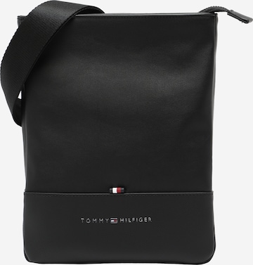 TOMMY HILFIGER Crossbody Bag in Black: front