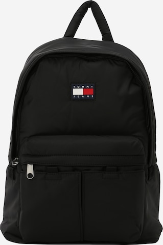 Tommy Jeans Rucksack in Schwarz: predná strana