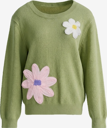 Pull-over Imily Bela en vert : devant