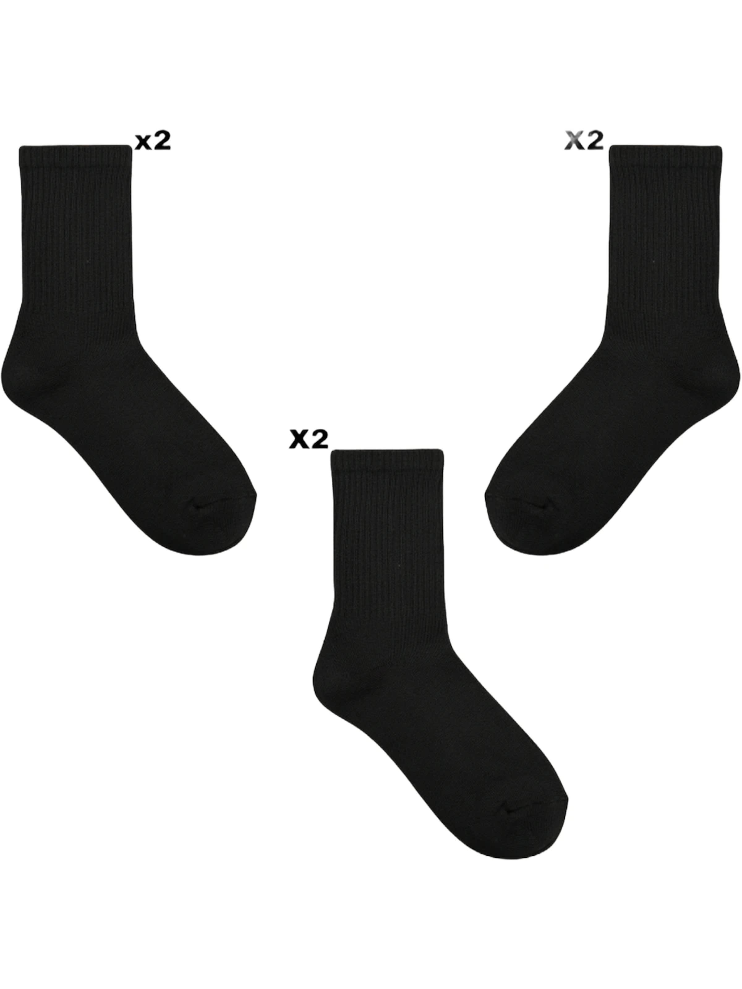 El Sueno Socks 'Sportsocken' in Black