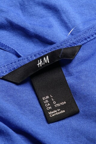 H&M Top & Shirt in L in Blue