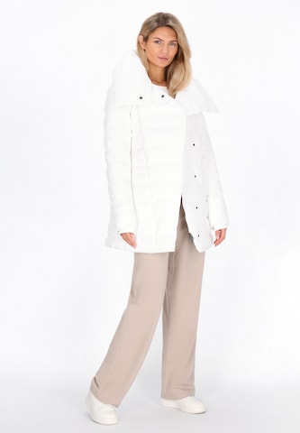 usha WHITE LABEL - Abrigo de entretiempo en blanco