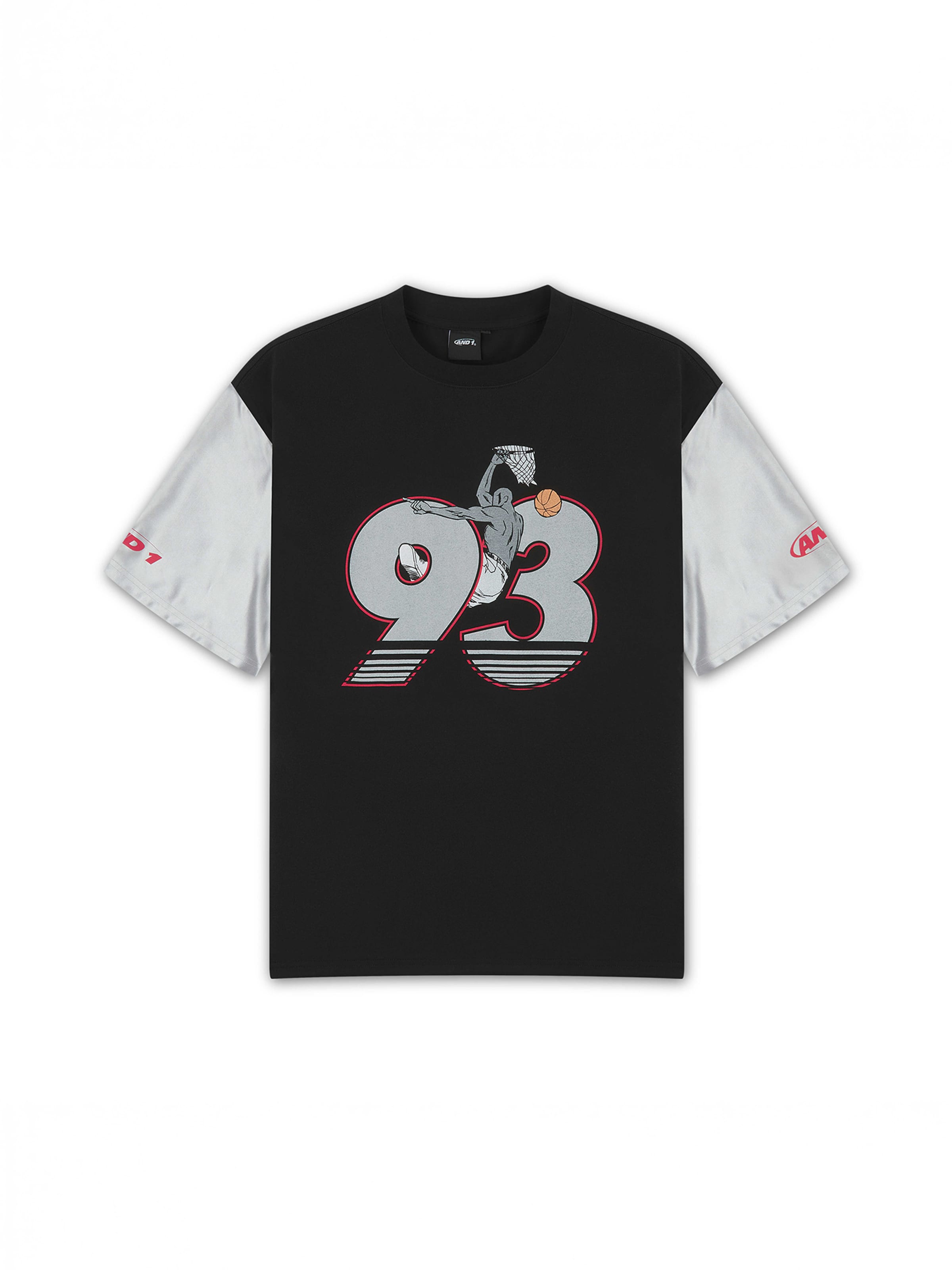 AND1 Póló - fekete: elől