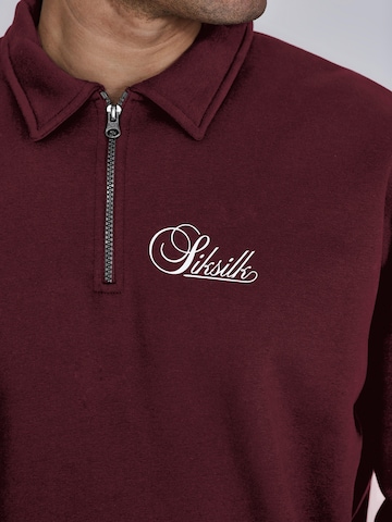 Sweat-shirt 'Essentials' SikSilk en rouge
