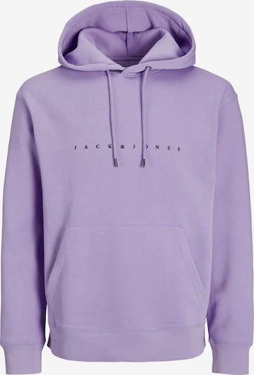 JACK & JONES Sweatshirt 'Star' i ljuslila / svart, Produktvy