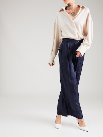 Soft Rebels Loose fit Trousers 'Naya' in Blue: front